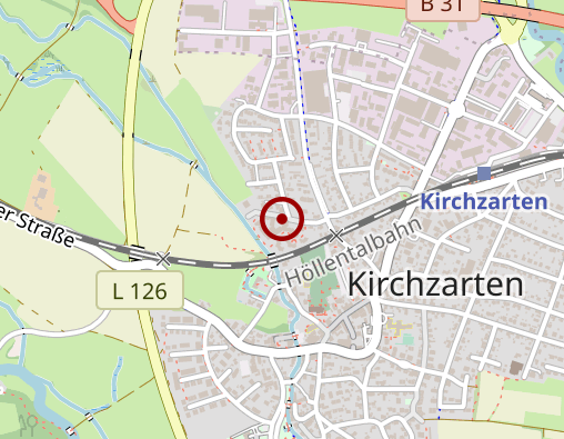 Karte: Oskar - Saier - Haus Seniorenzentrum Kirchzarten