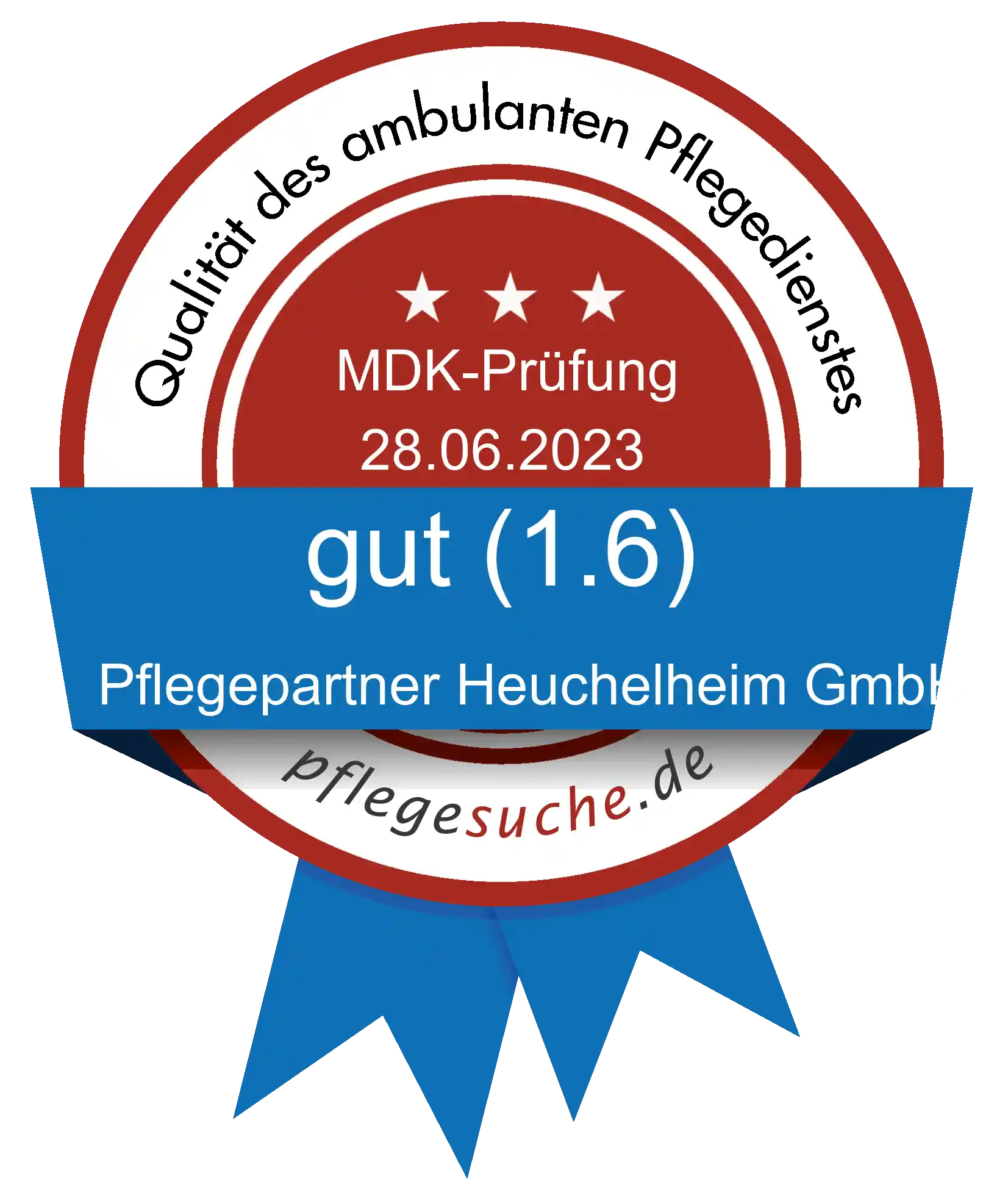 Siegel Benotung Pflegepartner Heuchelheim GmbH