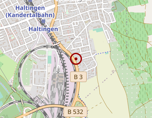 Karte: Vogel R., Th.