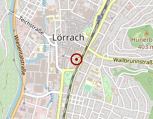 Karte: Praxis für Psychotherapie Dr. Ulrich Max Schaller