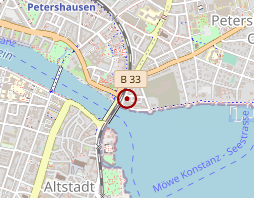 Karte: Physikum Konstanz