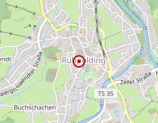 Karte: SenVital Senioren- und Pflegezentrum Ruhpolding am Rathausplatz