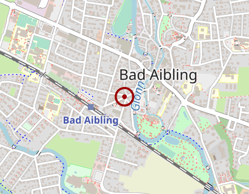 Karte: Naturheilpraxis für Osteopathie Barbara u. Martin Masel