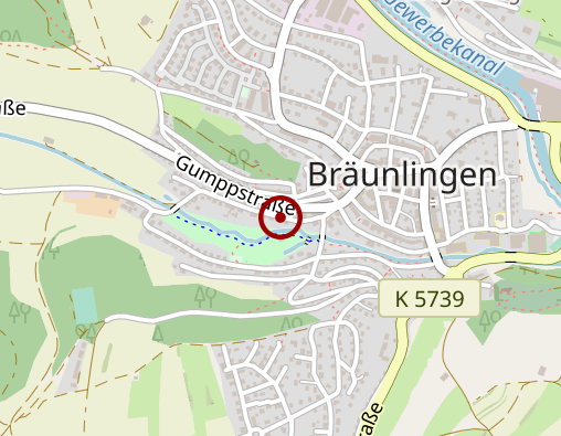 Karte: Arbeiterwohlfahrt Seniorenzentrum Bräunlingen