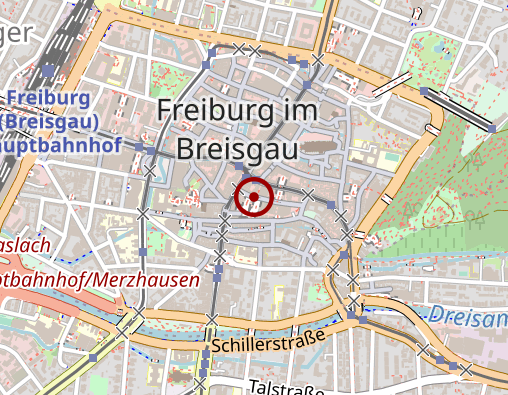 Karte: Kieser Training Freiburg