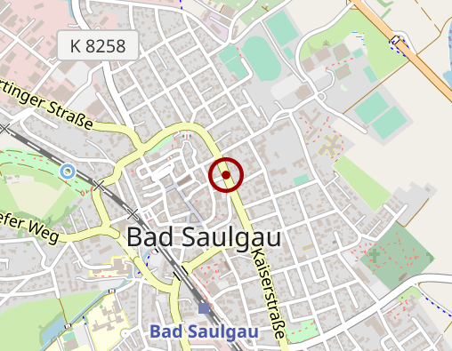 Karte: Sozialstation Sankt Johannes Baptist - Bad Saulgau