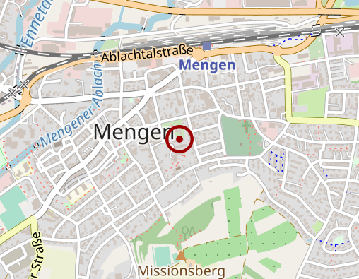 Karte: Sozialstation Hohentengen-Mengen-Scheer St. Anna Hilfe für ältere Menschen gGmbH