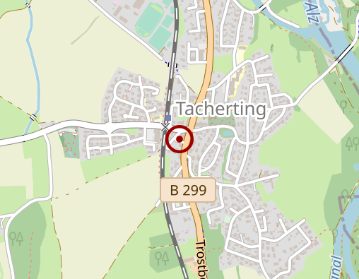 Karte: vivissimo Tagespflege Tacherting