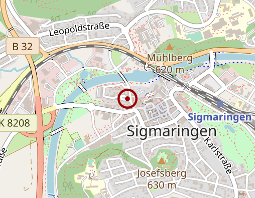 Karte: Ehe-, Familien- u. Lebensberatung