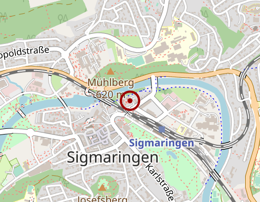 Karte: Psychologische Beratungspraxis am Schloss