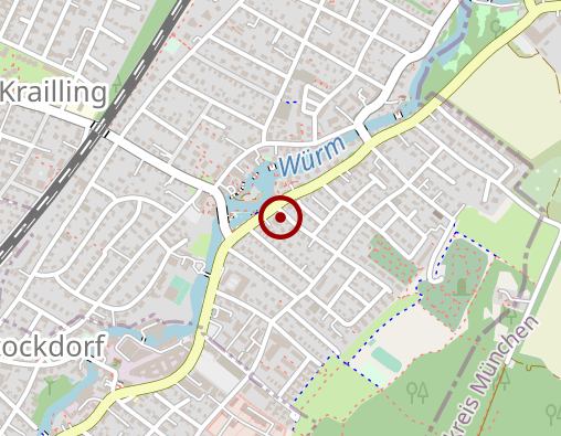 Karte: Ambulanter Pflegedienst Würmtal