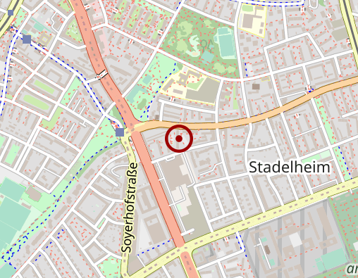 Karte: Lebenshilfe München e.V. Stadt und Landkreis