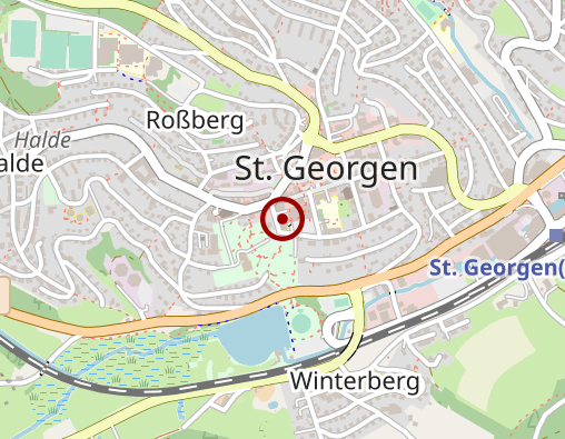 Karte: Evang. Altenhilfe St. Georgen gGmbH Elisabethhaus Alten- und Pflegeheim