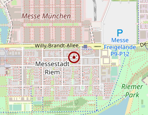 Karte: Logopädie Messestadt Riem Katja Barnewitz