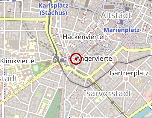 Karte: Logopädie am Sendlinger Tor Miriam Dreier