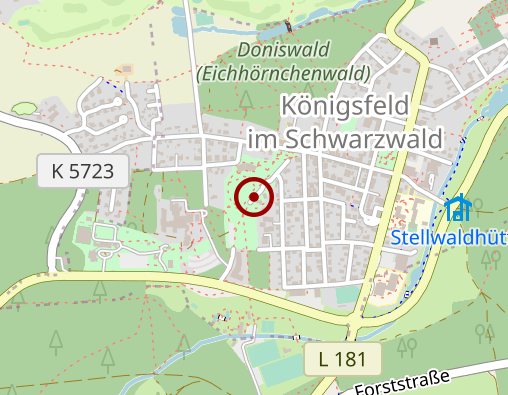 Karte: MediClin Pflege GmbH Seniorenresidenz Hermann-Schall-Haus