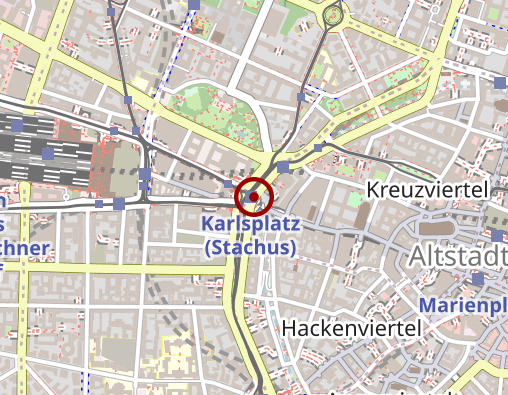 Karte: Dr. Beckers Central-Apotheke