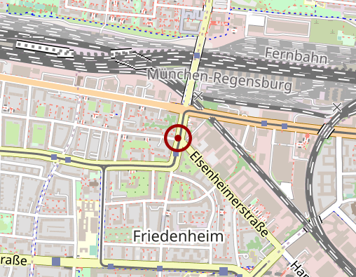 Karte: IP-PFLEGEDIENST 24 GbR Stojcinovic Predrag und Lovric Ivana