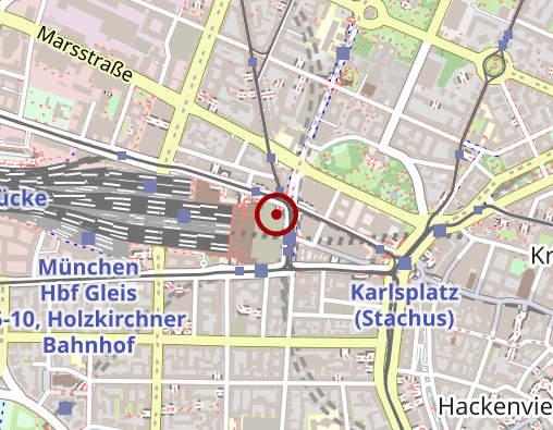 Karte: Inter. Hauptbahnhof Apotheke