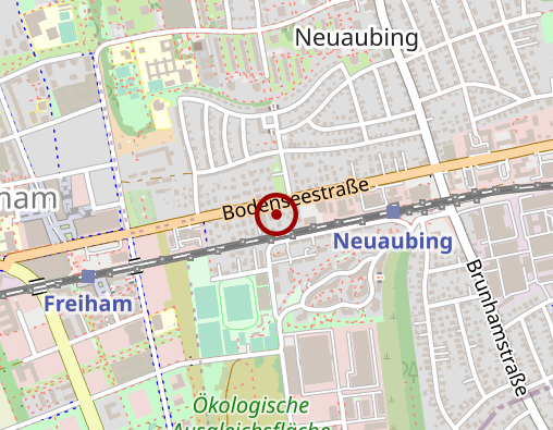 Karte: Praxis für Logopädie Neuaubing