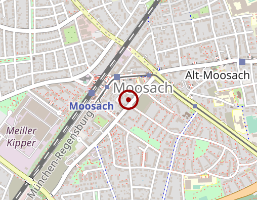 Karte: Logopädie in Moosach Stefanie Schulz