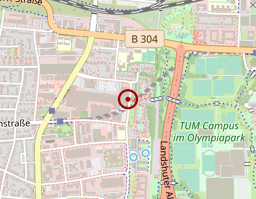 Karte: SaniPlus Apotheke im OEZ