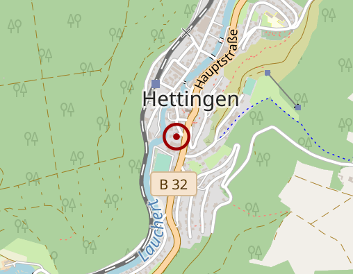 Karte: BeneVit Pflege in Baden-Württemberg GmbH BeneVit mobil Hettingen