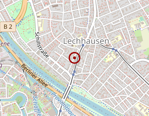 Karte: Therapiezentrum Lechhausen Krankengymnastik