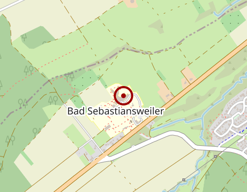 Karte: Betreuungsgruppe Donnerstagstreff (Bad Sebastiansweiler)