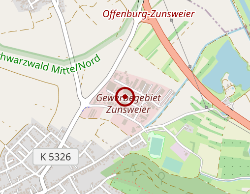 Karte: Pflegewerk Ortenau