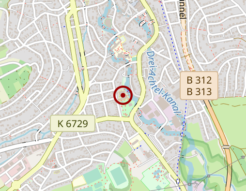 Karte: Samariterstiftung SAMobil ambulante Pflege Pfullingen