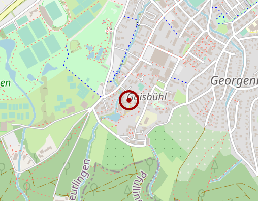 Karte: Sozialstation Südwest der BruderhausDiakonie