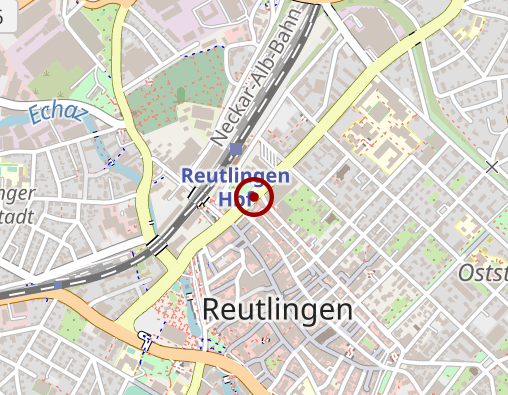 Karte: Hauspflege Reutlingen e.V.