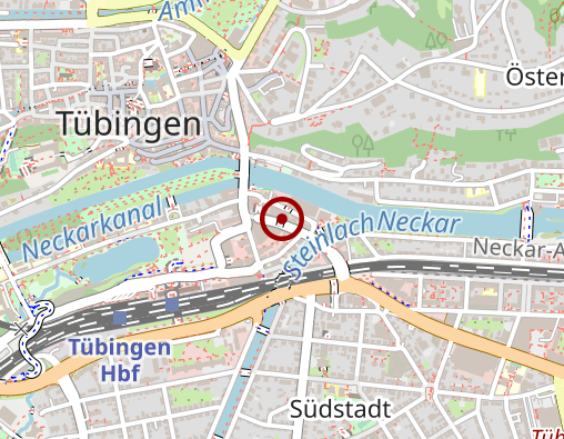 Karte: Kleber-Baumann Margarethe Dr. Praxis für Psychotherapie