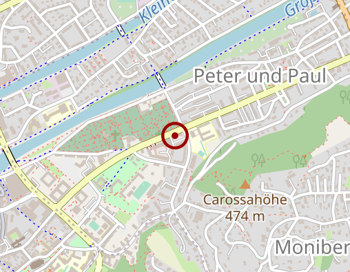 Karte: Das Sanitätshaus