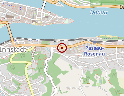 Karte: Innstadt Villa Passau