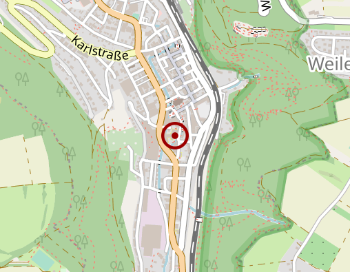 Karte: Samariterstiftung Pflegeheim Geislingen