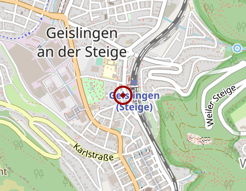 Karte: Geier Stefan Praxis für Podologie Medizinische Fußpflege