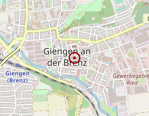 Karte: Giengener Bärenapotheke