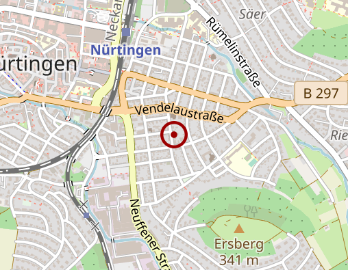 Karte: Krankenpflegeverein Nürtingen e.V.