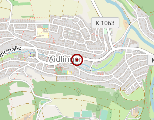 Karte: Diakoniestation Aidlingen
