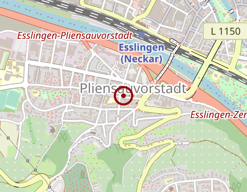 Karte: Altenpflegeheim Pliensauvorstadt