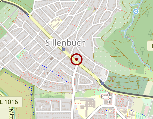 Karte: Therapiezentrum Sillenbuch