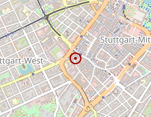 Karte: Rotebühl-Apotheke