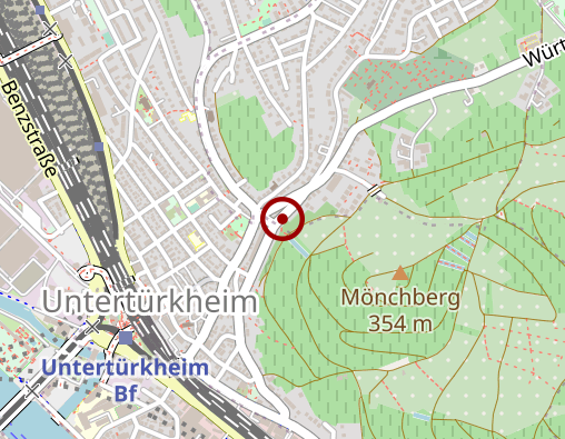 Karte: Therapiezentrum Untertürkheim Praxis für Krankengymnastik