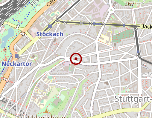 Karte: Physiotherapie am Urachplatz