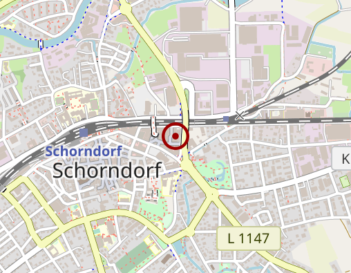 Karte: Sucht und Drogenberatung