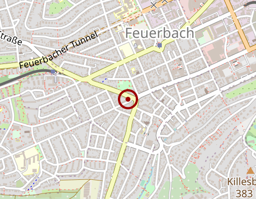 Karte: Stadt Apotheke Feuerbach