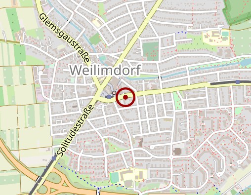 Karte: Solitude-Apotheke