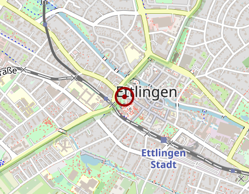 Karte: Klug Petra Dr. med. dent., Thiel Eva Dr. med. dent.